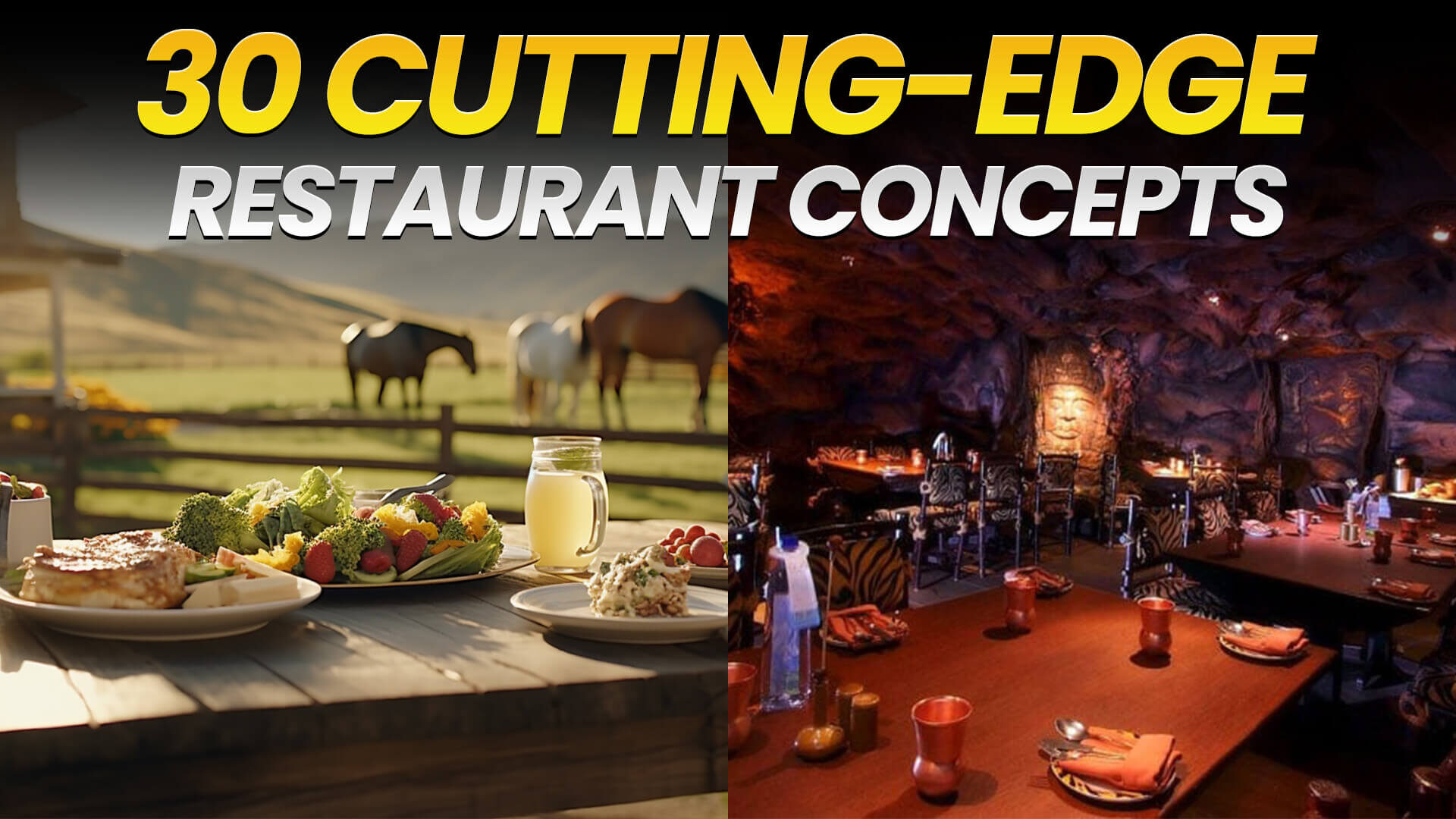 30 Cutting-Edge Restaurant Concepts You Need to Try Right Now!