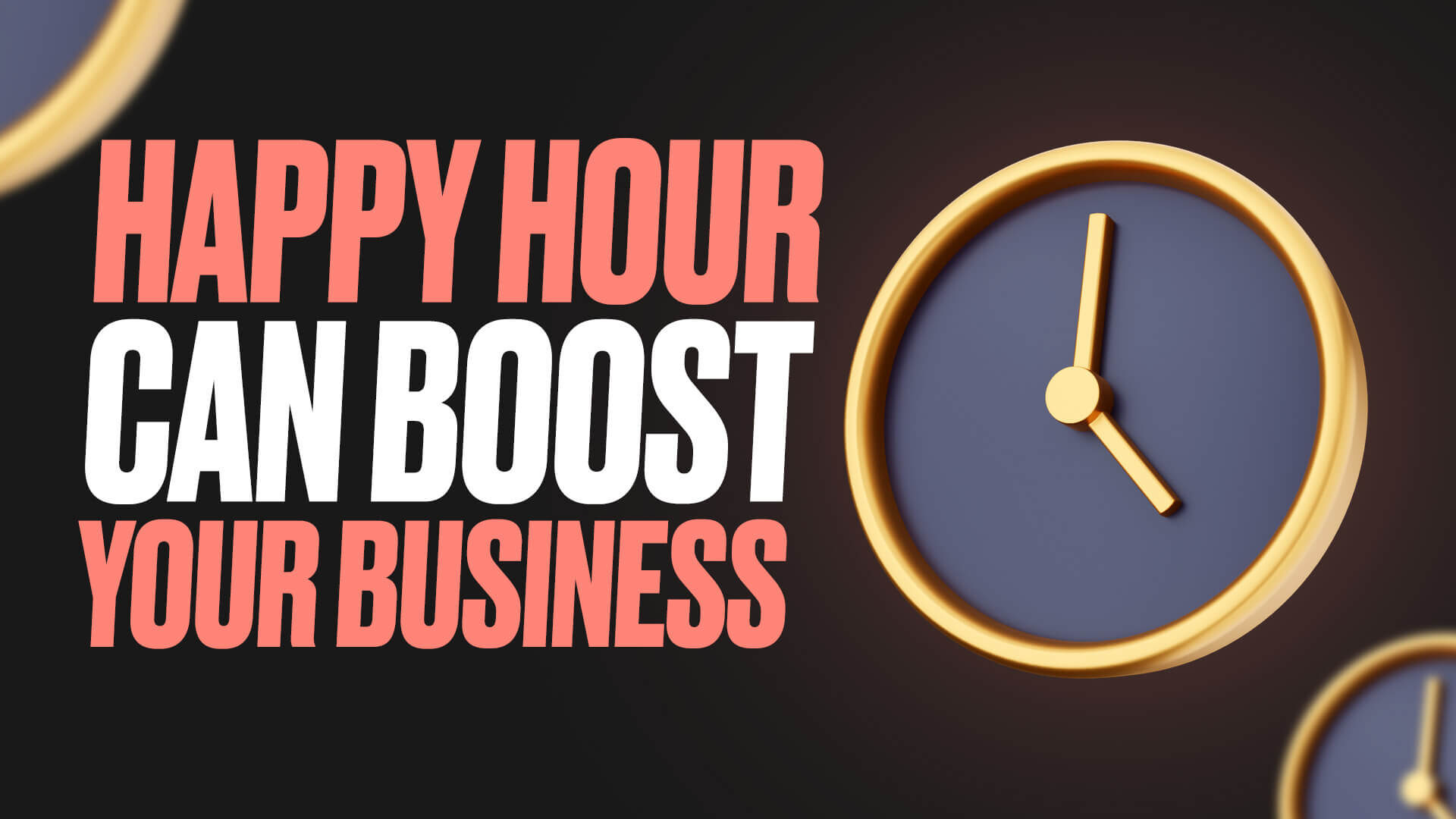 How Happy Hour Can Boost Your Business