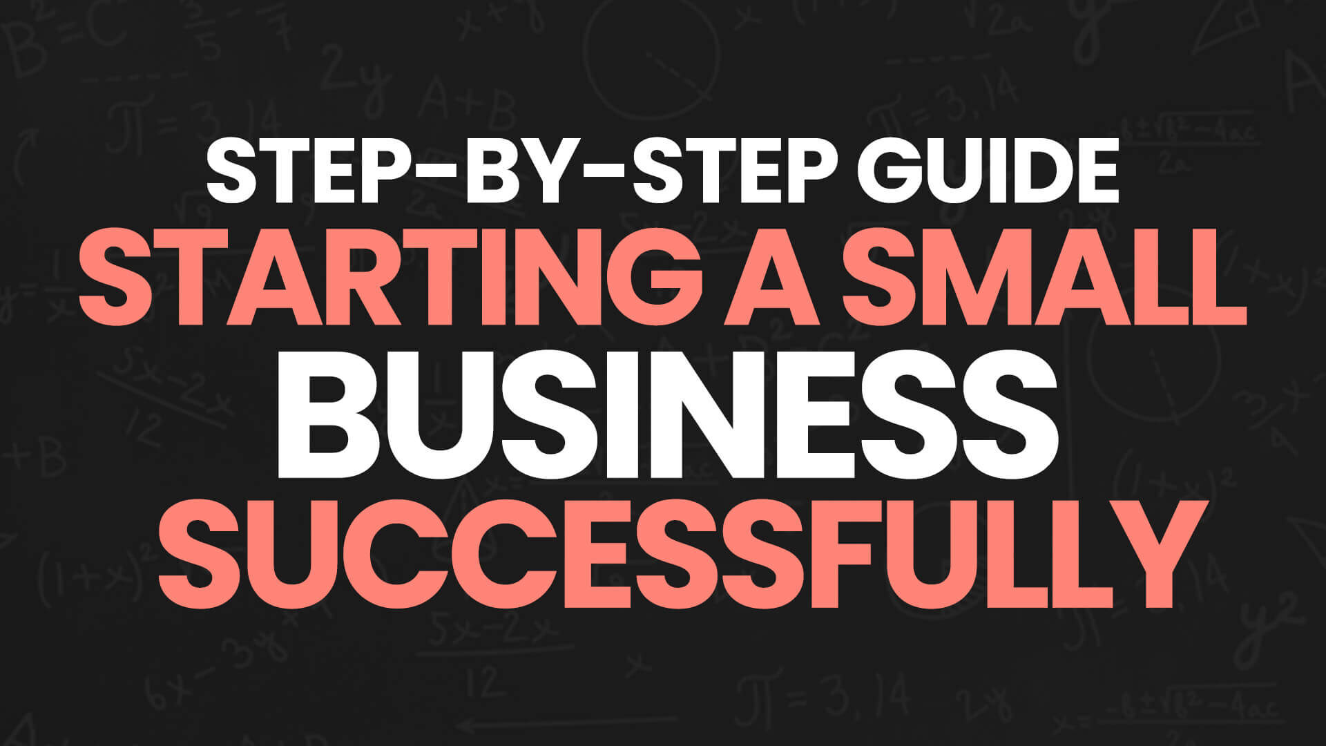 Starting a Small Business Successfully